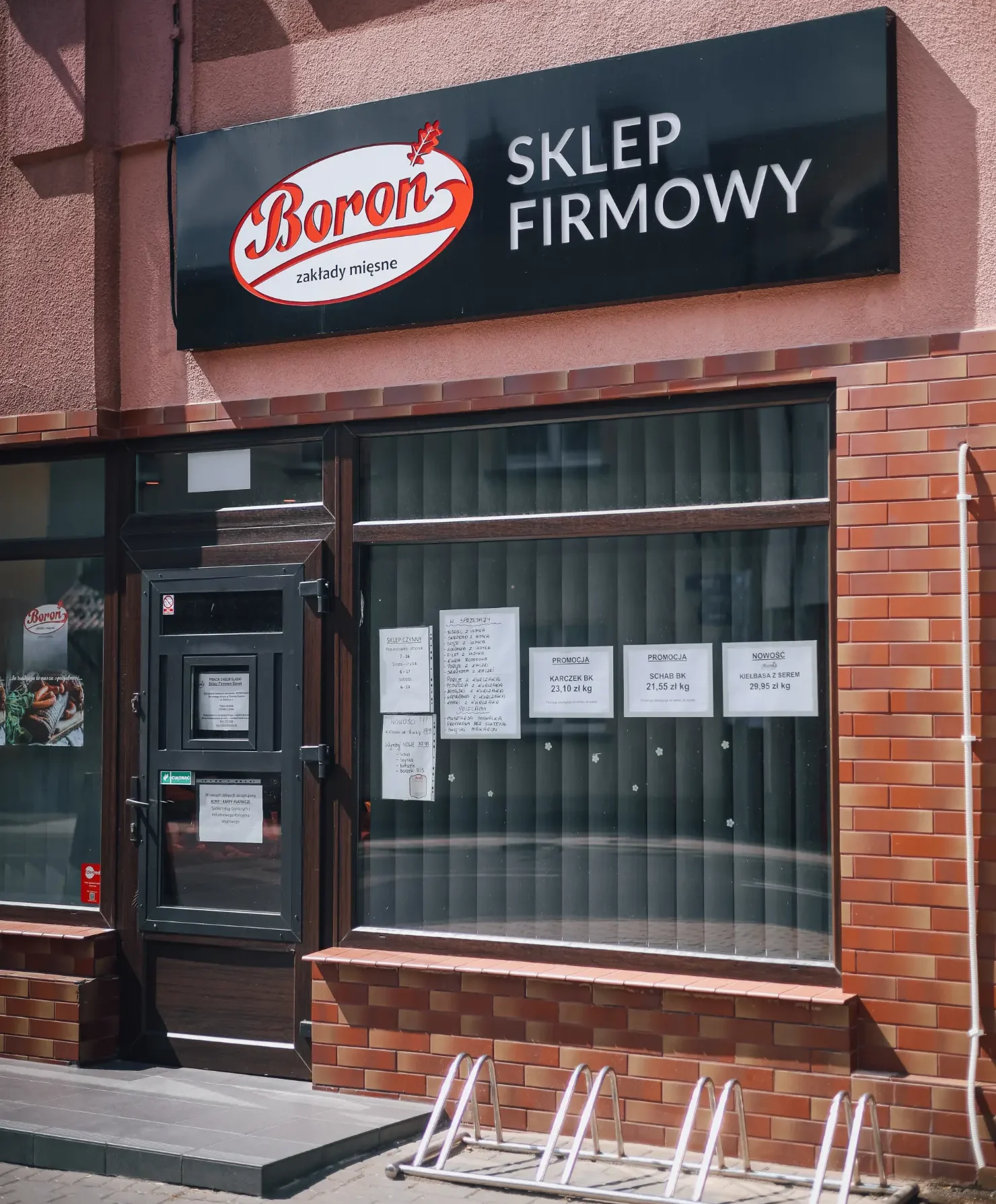 Sklep mięsny Boroń Chełm Śląski – ul. Stacyjna 2